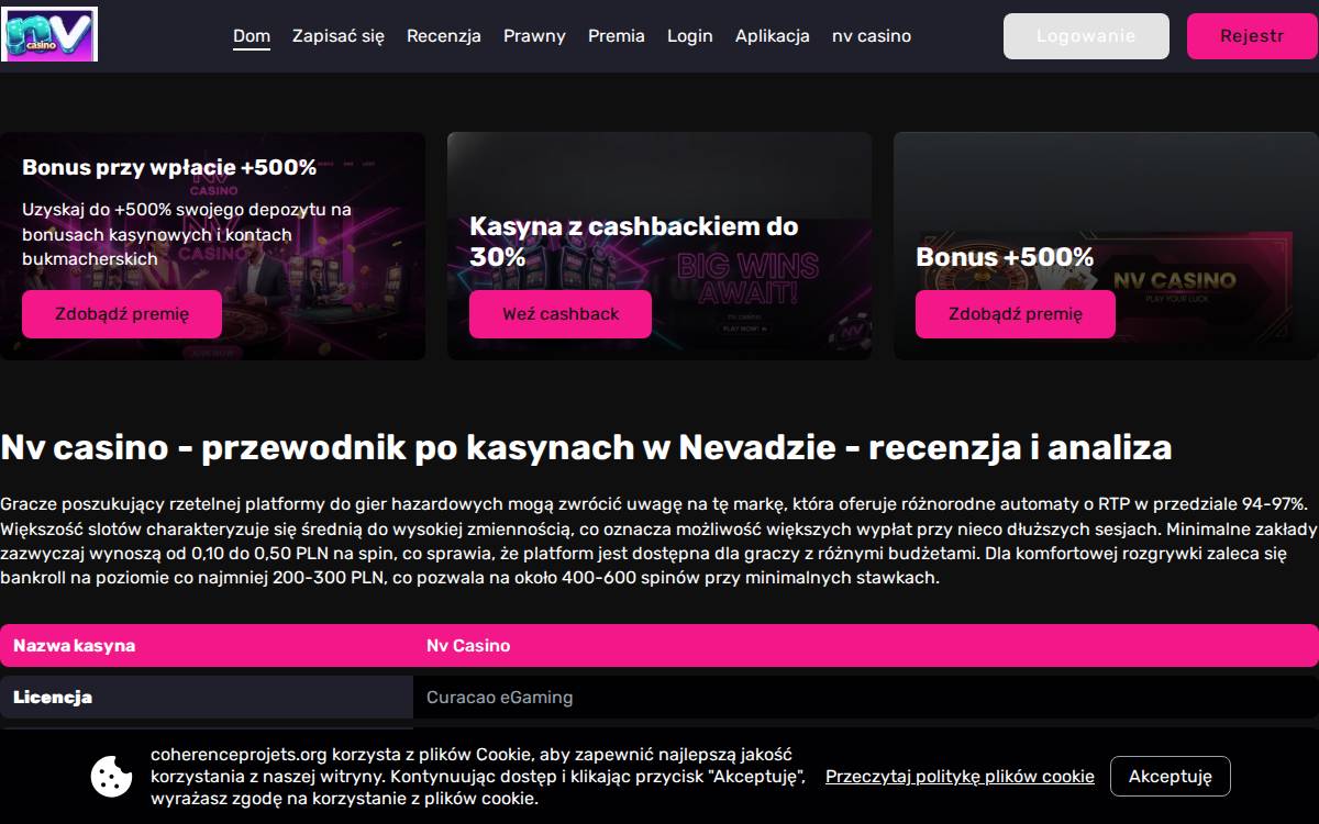 nv casino website preview