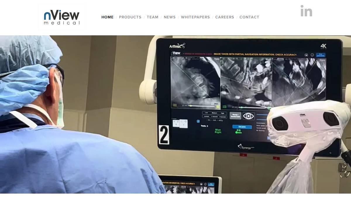 Nviewmed website preview