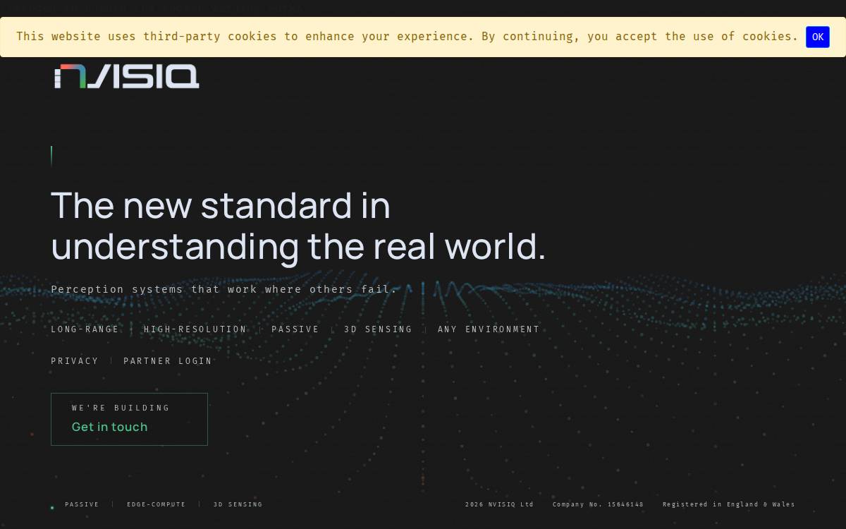 NVISIQ website preview