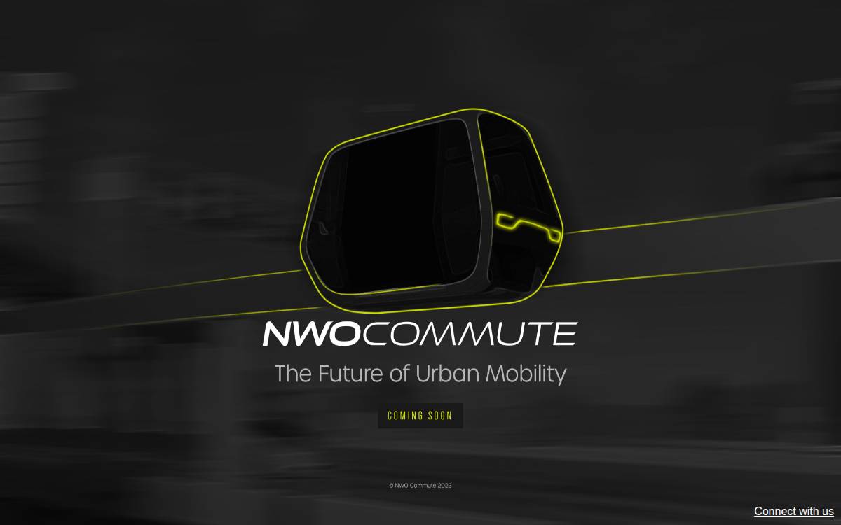 Nwo Commute website preview