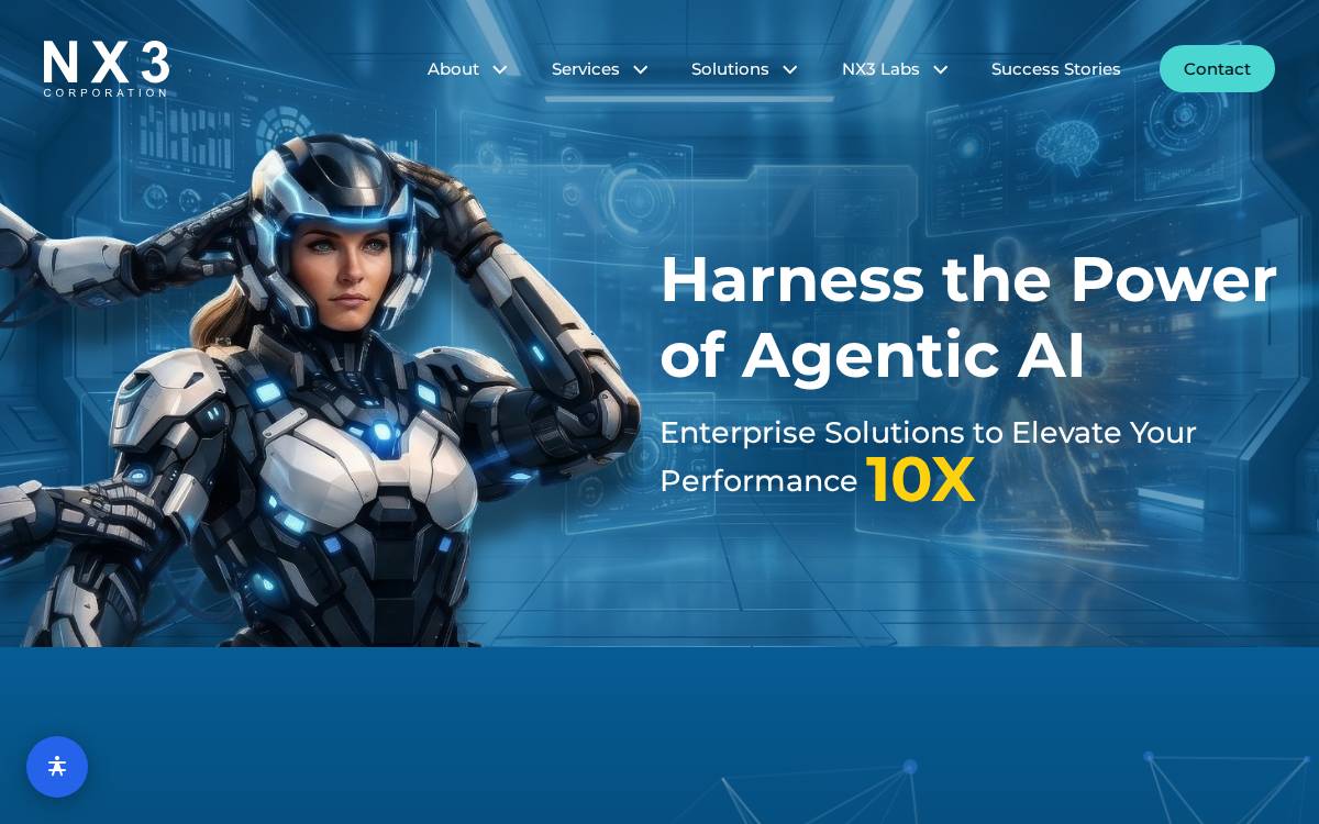 NX3 Corp website preview