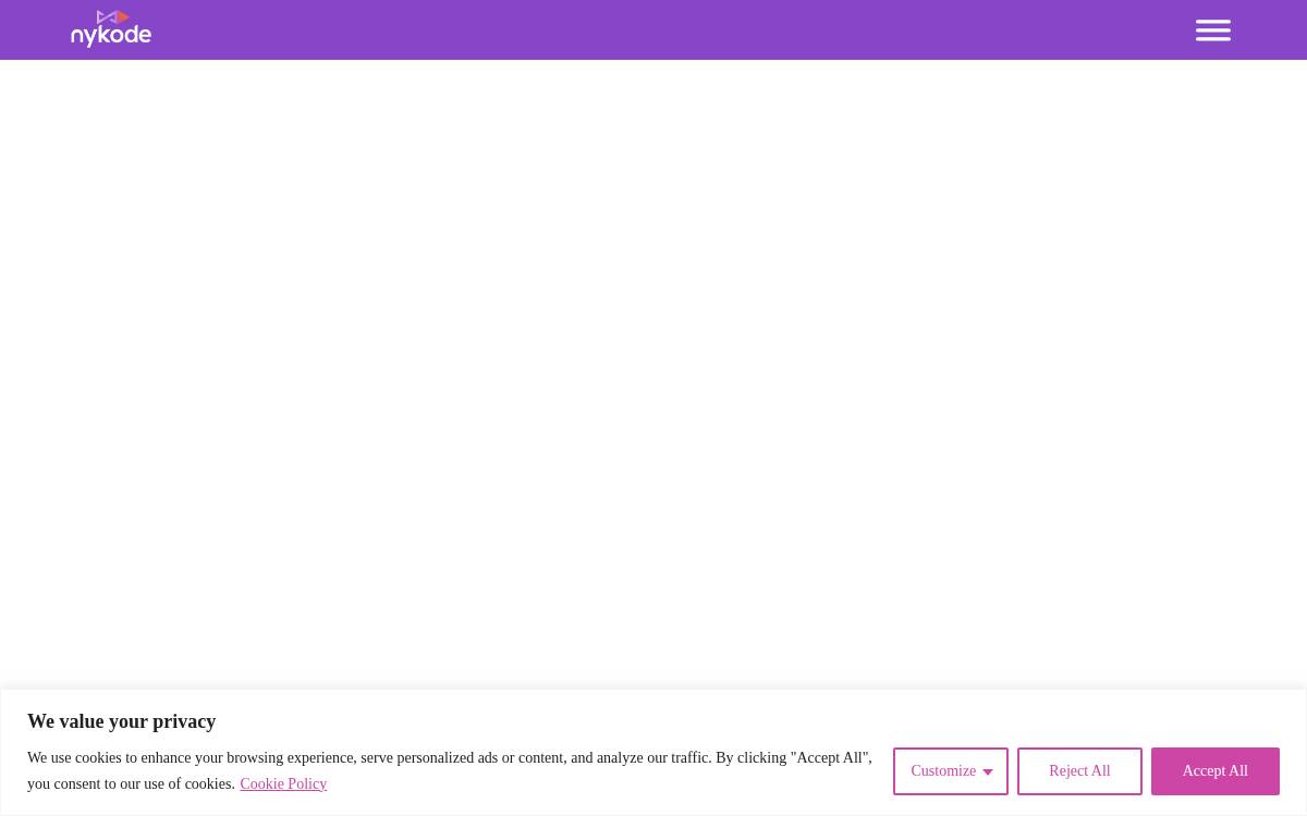 Nykode Therapeutics website preview