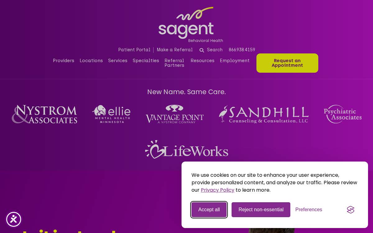 Nystrom & Associates website preview