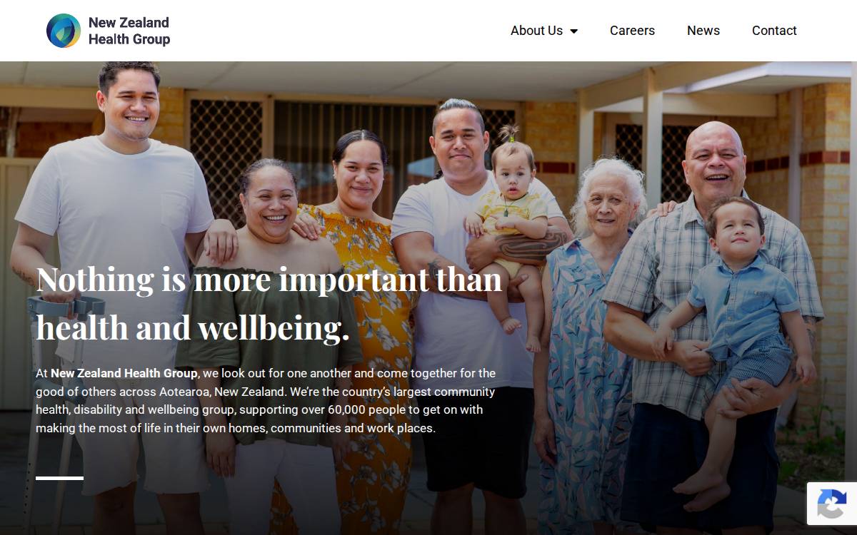 Nzhealthgroup website preview