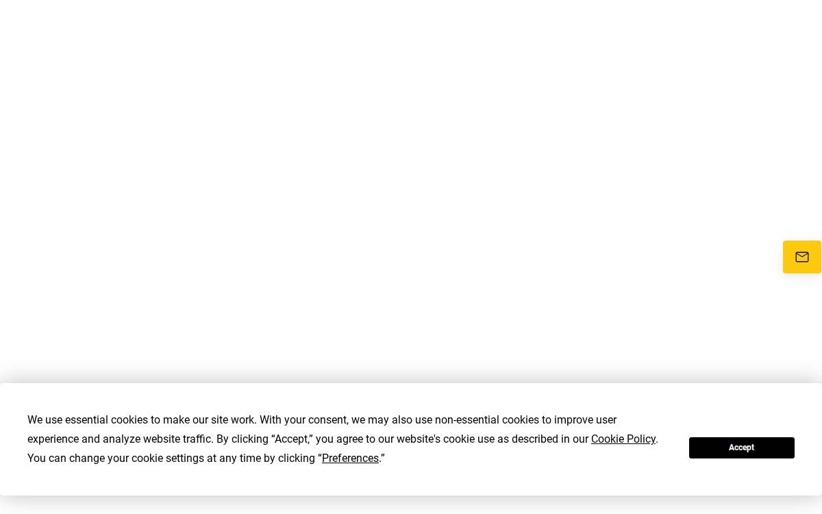 O Robotics website preview