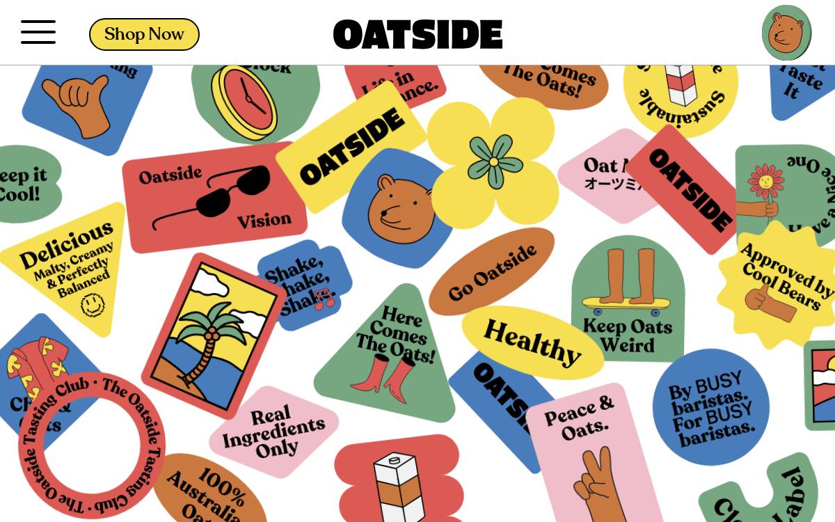 Oatside website preview