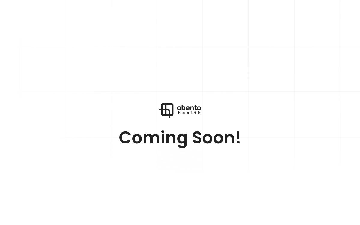 Obento Health website preview