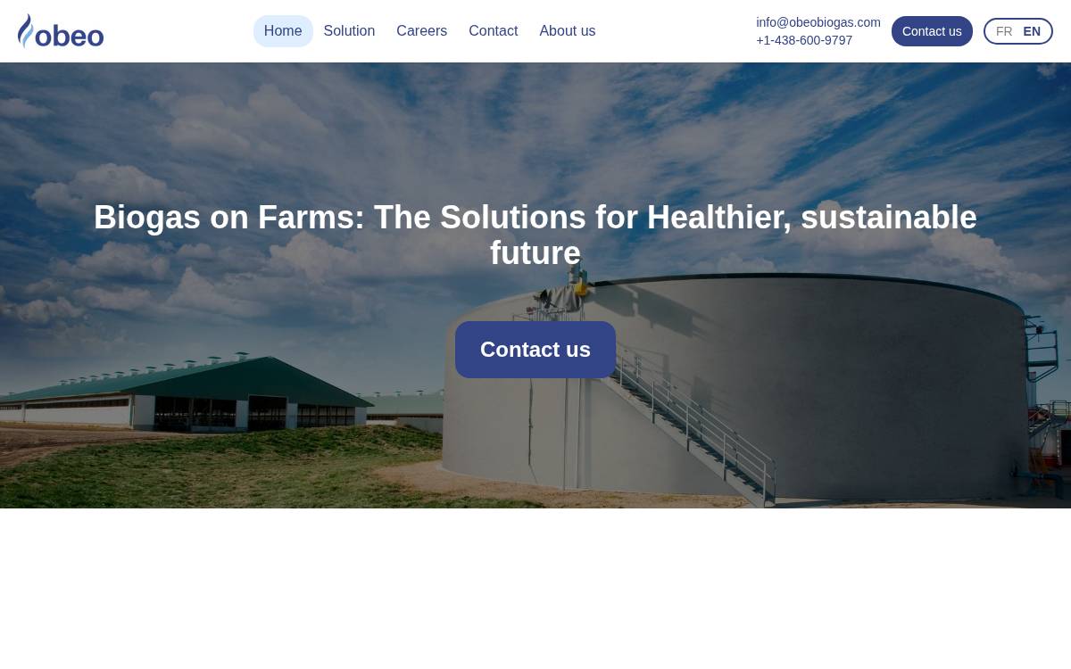 Obeo website preview