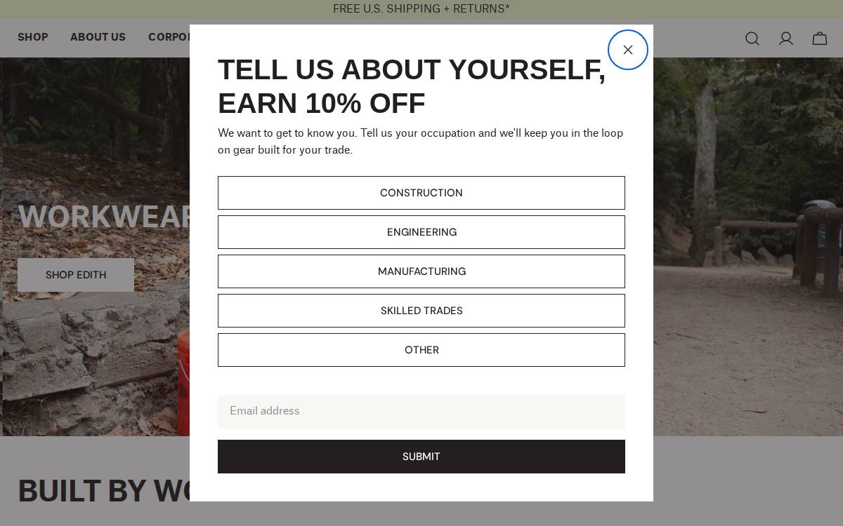 Obert website preview