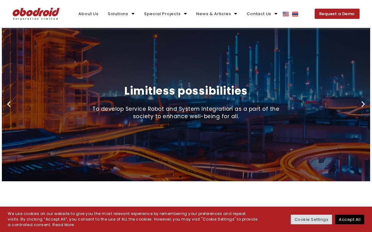 Obodroid website preview