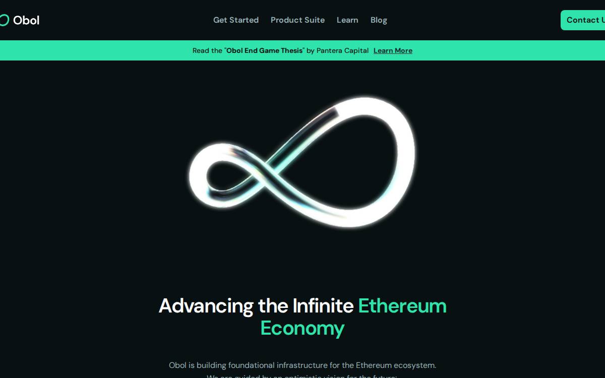 Obol Network website preview