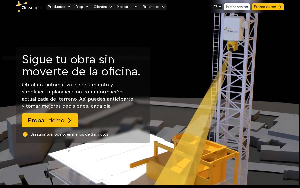 Obralink website preview