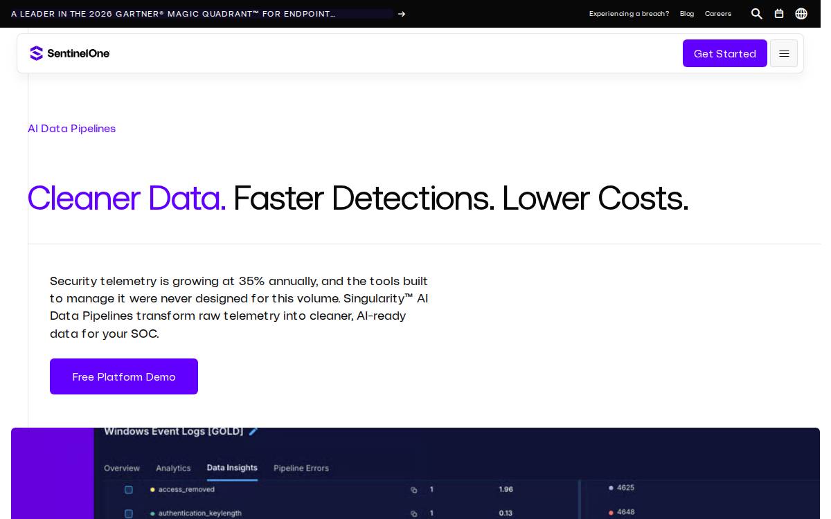 Observo website preview