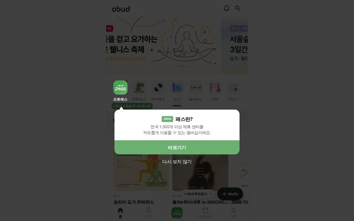 Obud website preview