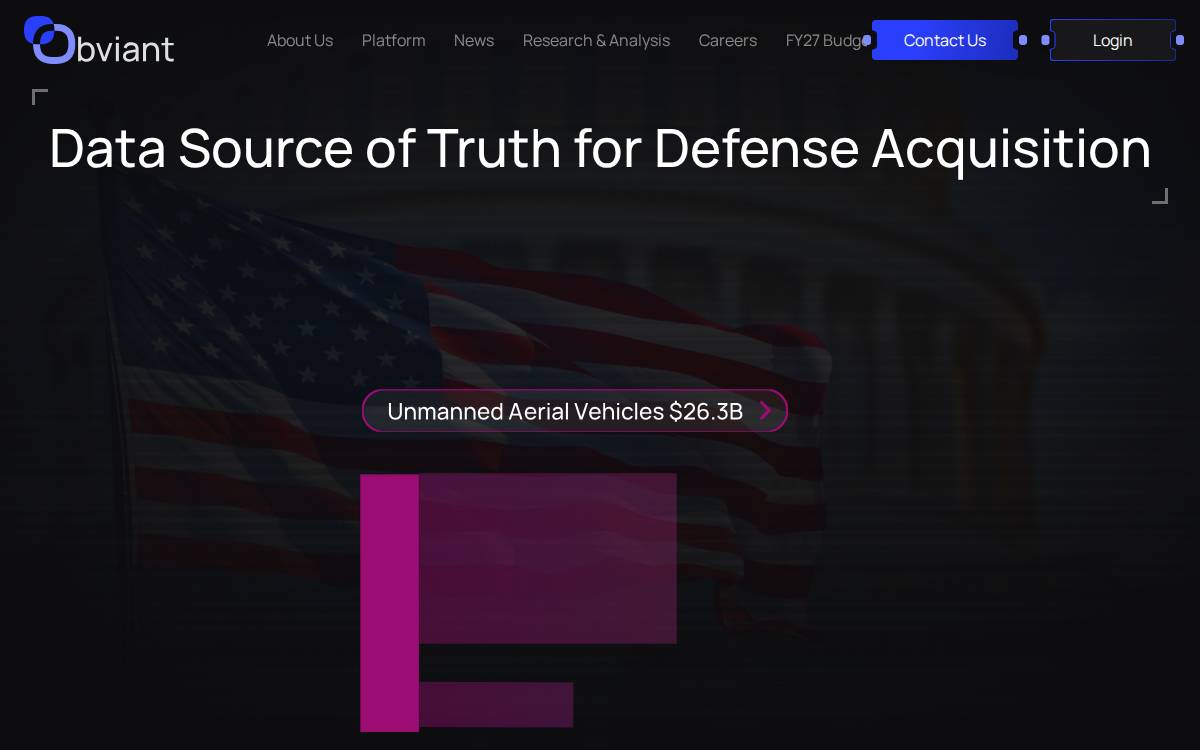 Obviant website preview