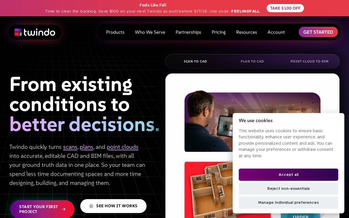 Occipital website preview