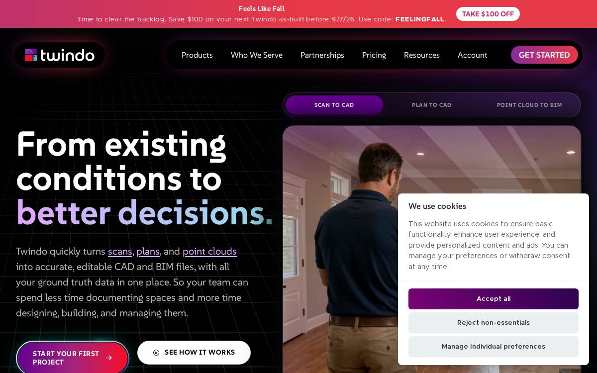 Occipital website preview