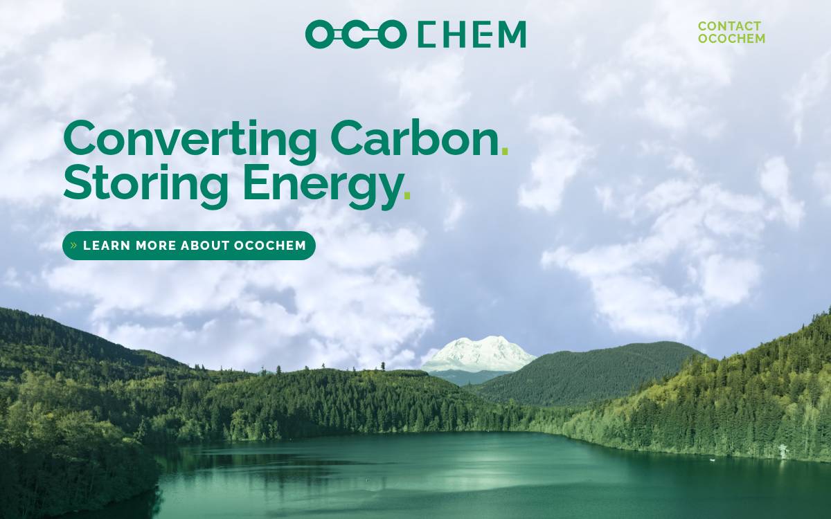 OCO website preview