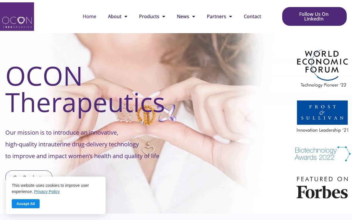 Oconmed website preview