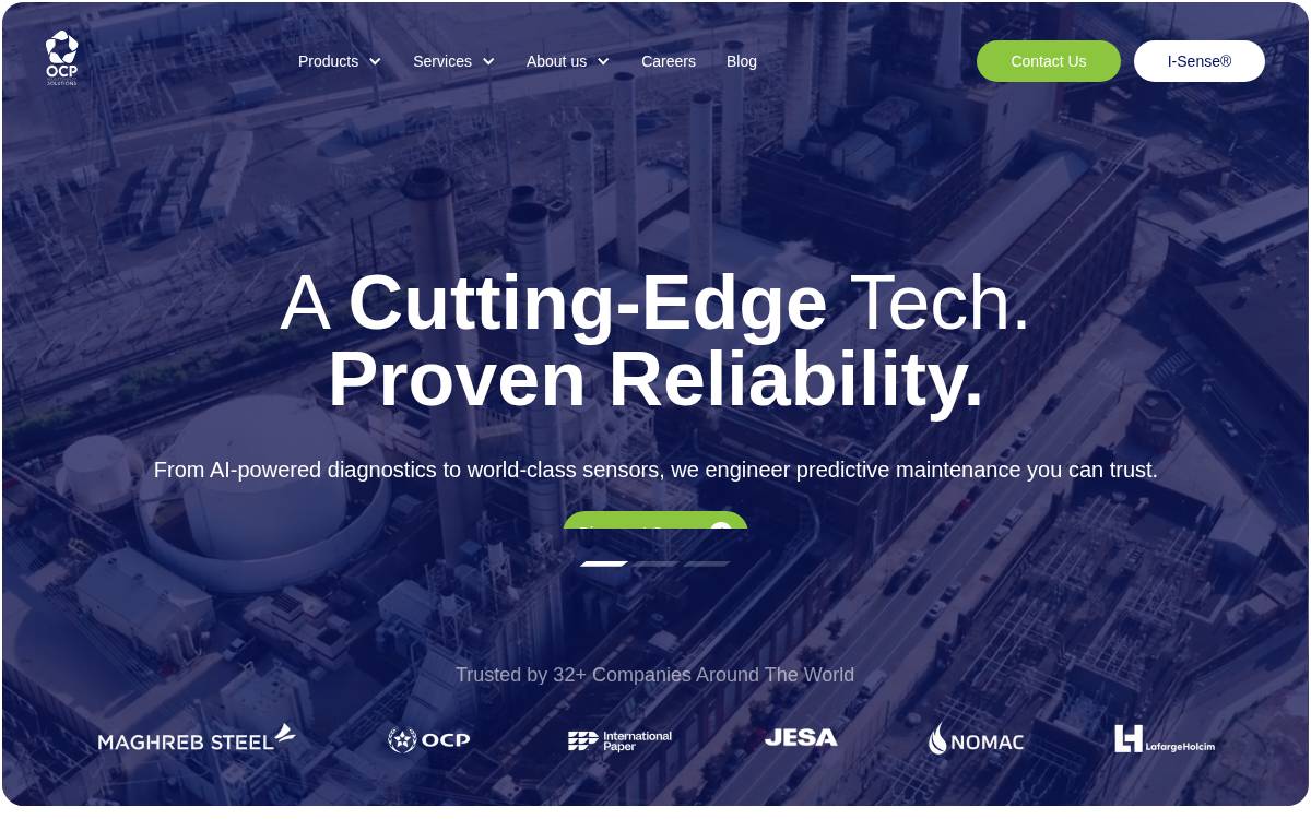 Ocp Ms website preview