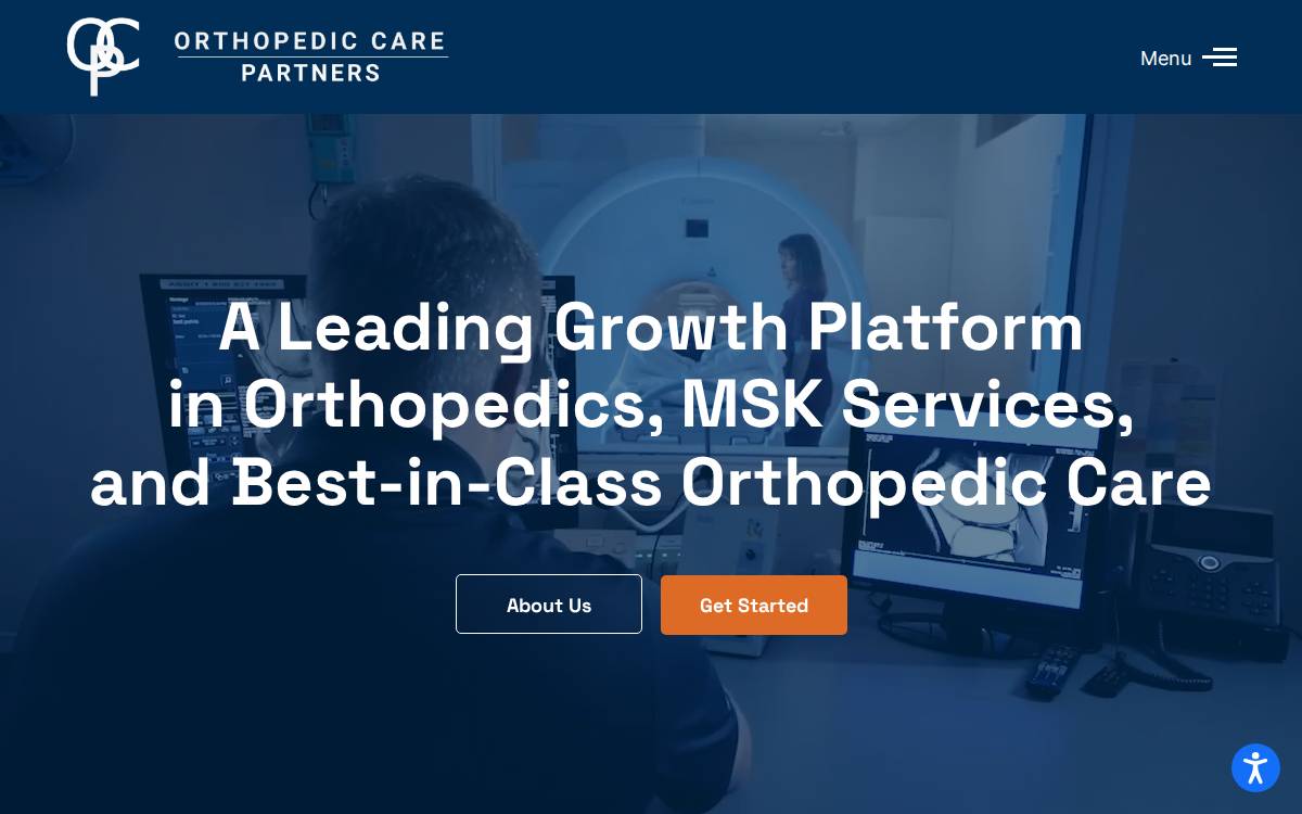 Ocpmgmt website preview