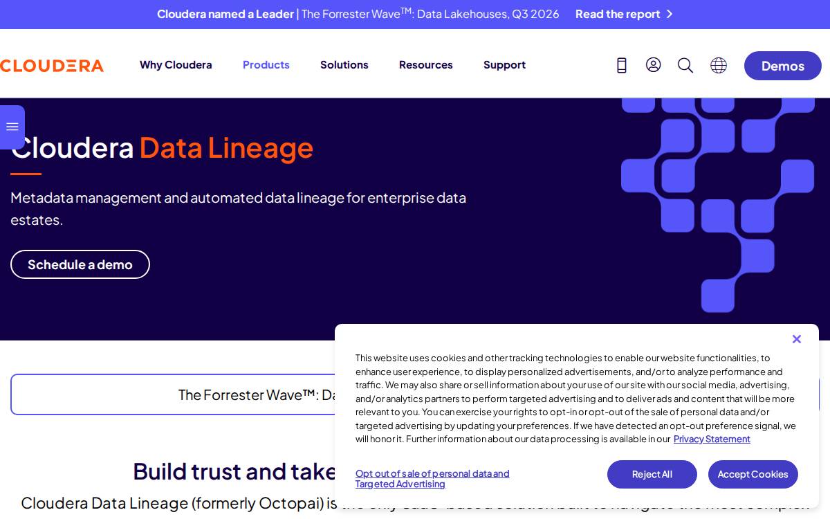 octopai_ website preview