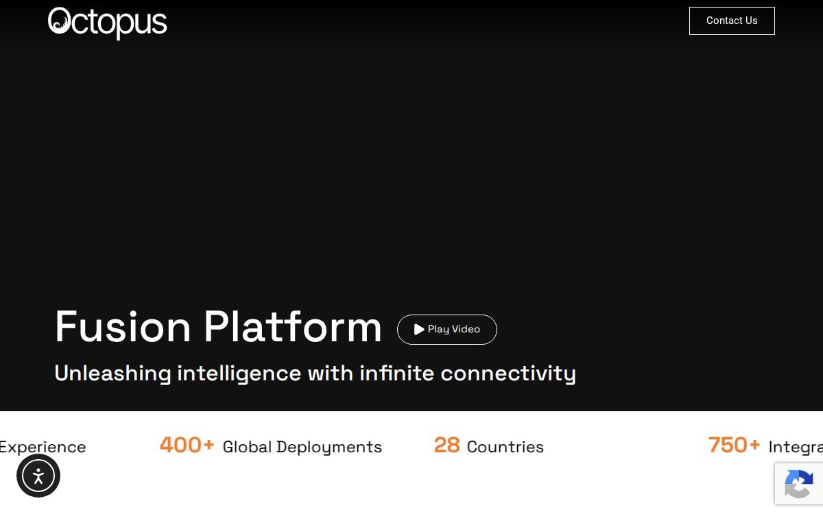 Octopus App website preview