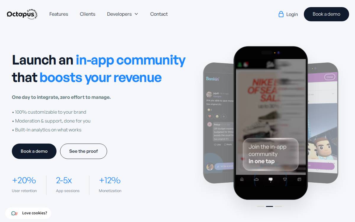 Octopus Community website preview