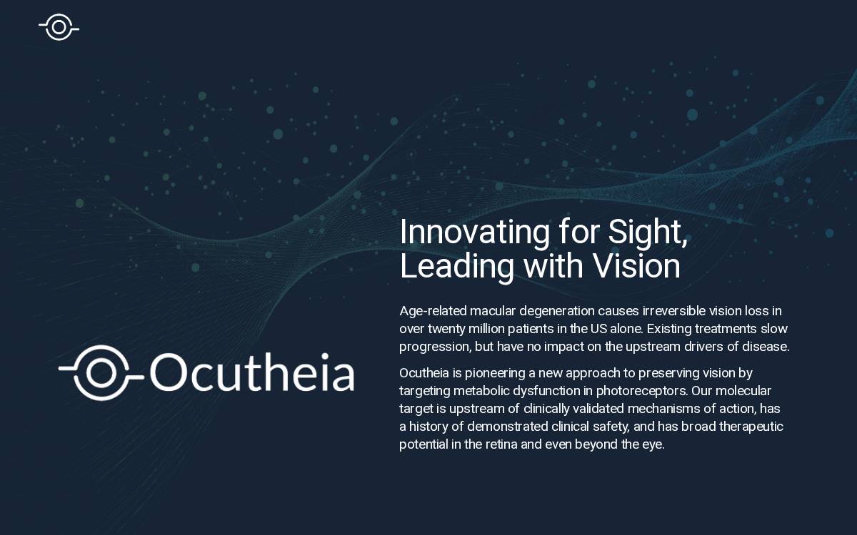 Ocutheia website preview