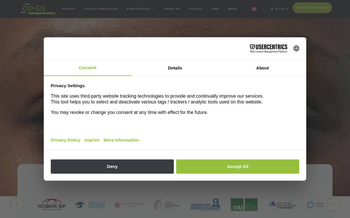 OD-OS GmbH website preview