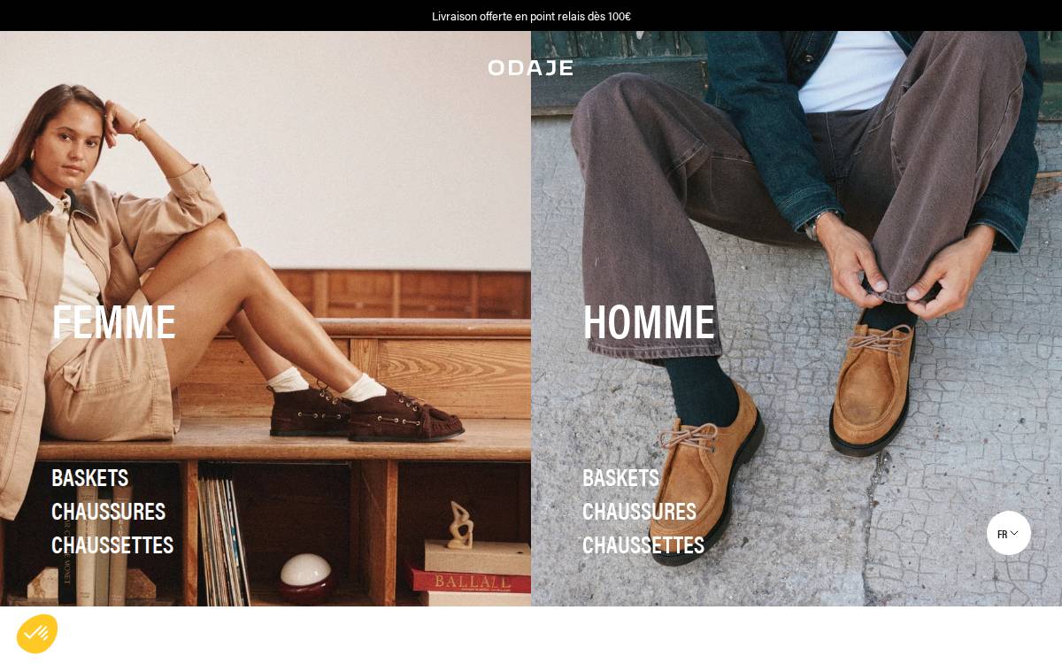 ODAJE website preview