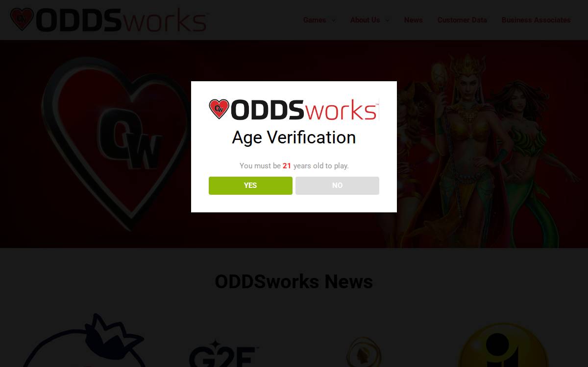 ODDSworks website preview