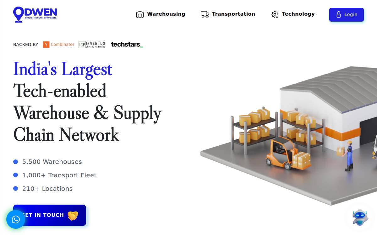 ODWEN website preview