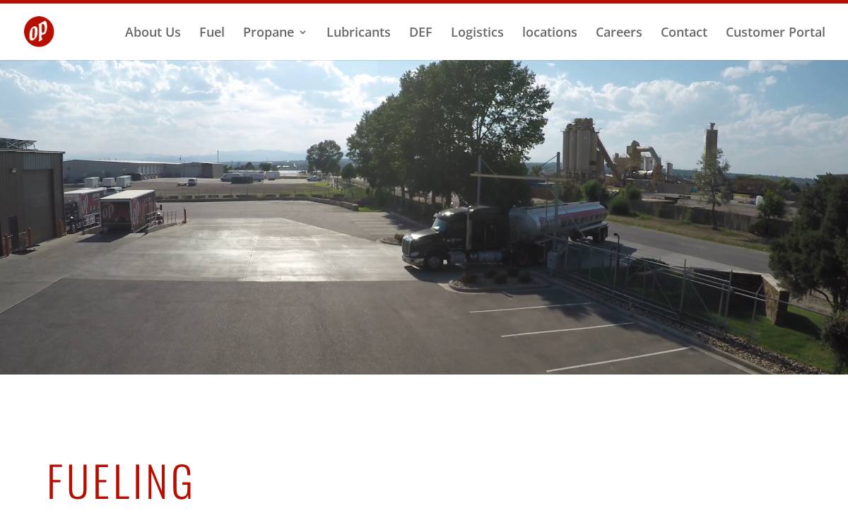 Offen Petroleum website preview