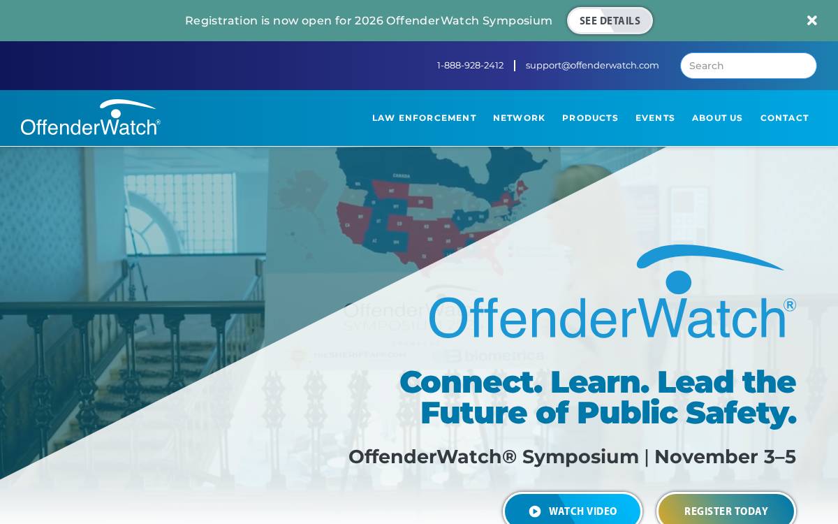 Offenderwatch website preview