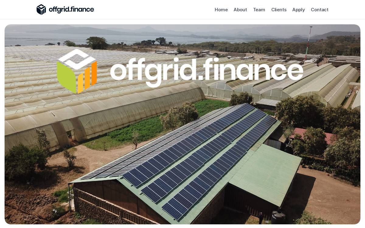 Offgrid website preview