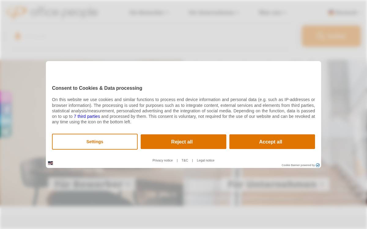 Office People website preview