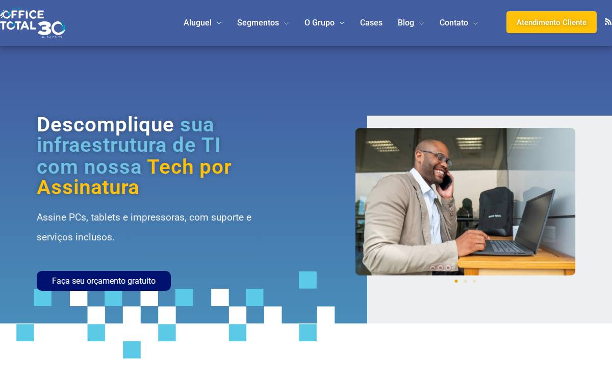 Office Total website preview