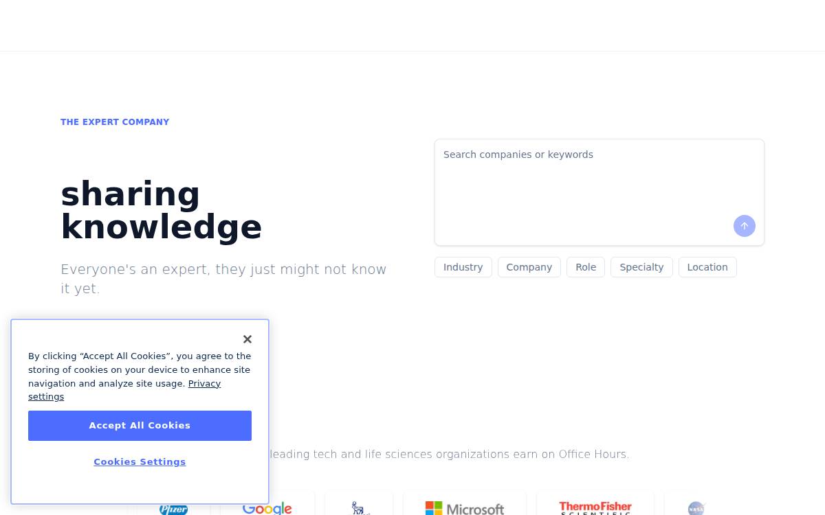 Officehours website preview