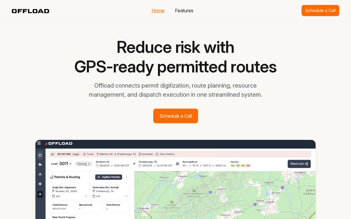 Offload website preview