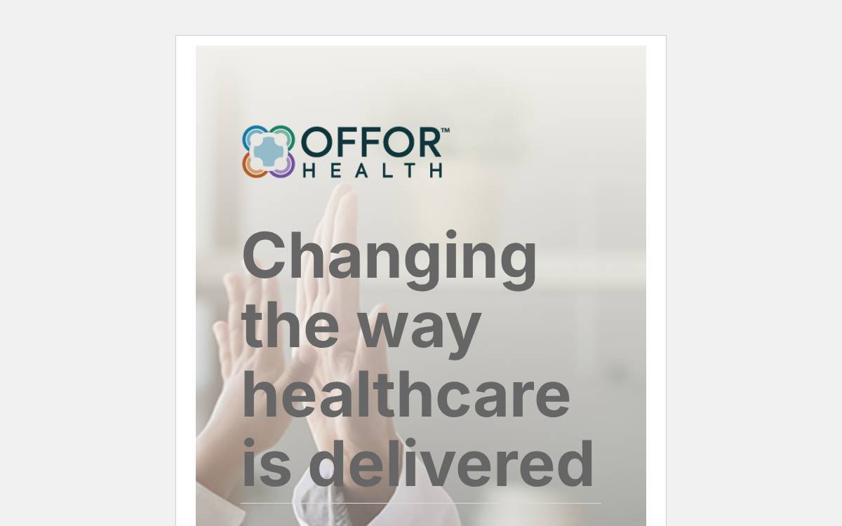 OFFOR Health website preview