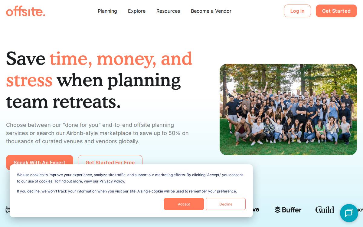 Offsite website preview
