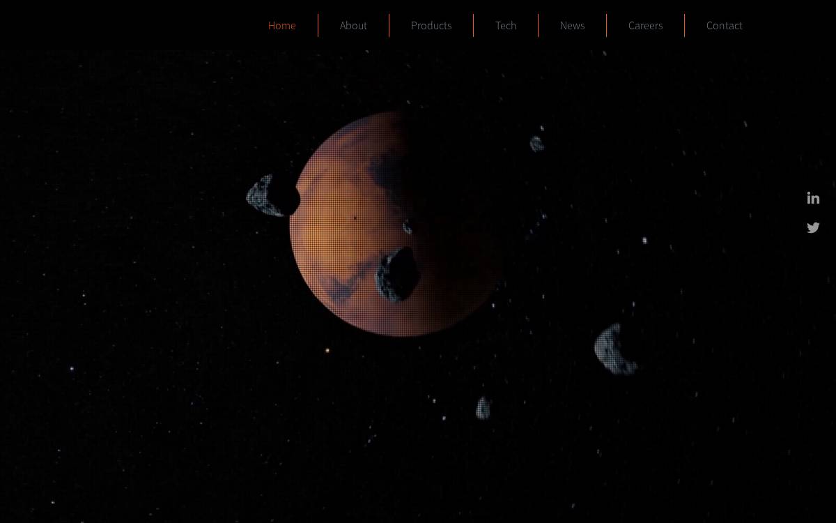 Offworld website preview