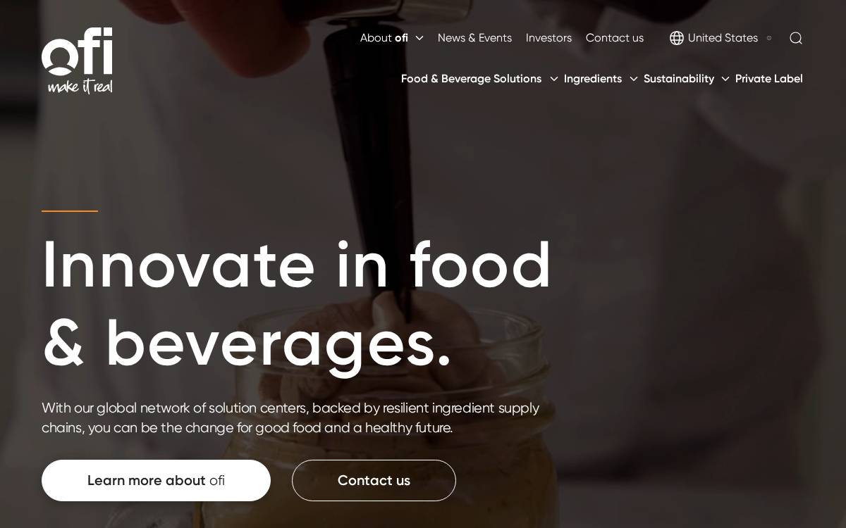 Ofi website preview