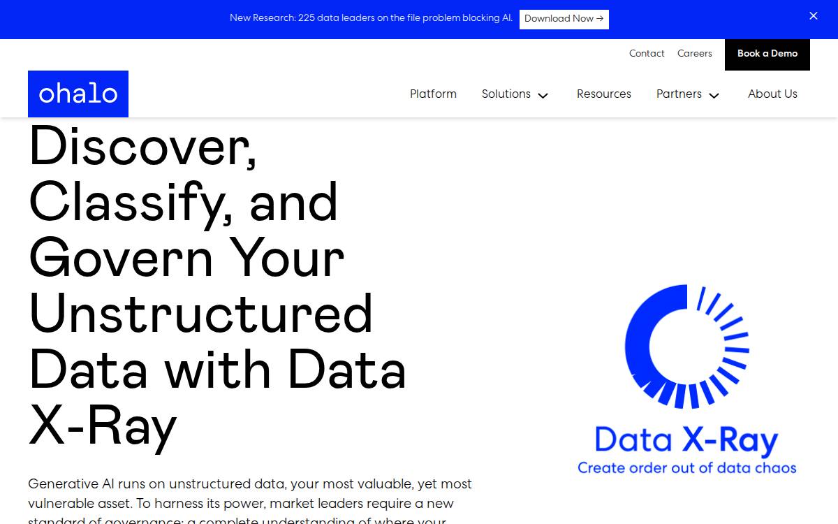 Ohalo website preview