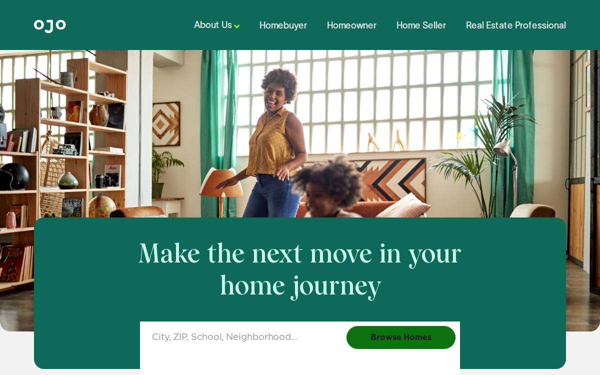 Ojo Labs website preview