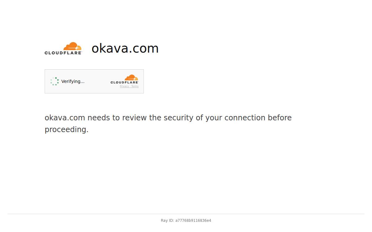 Okavapharma website preview