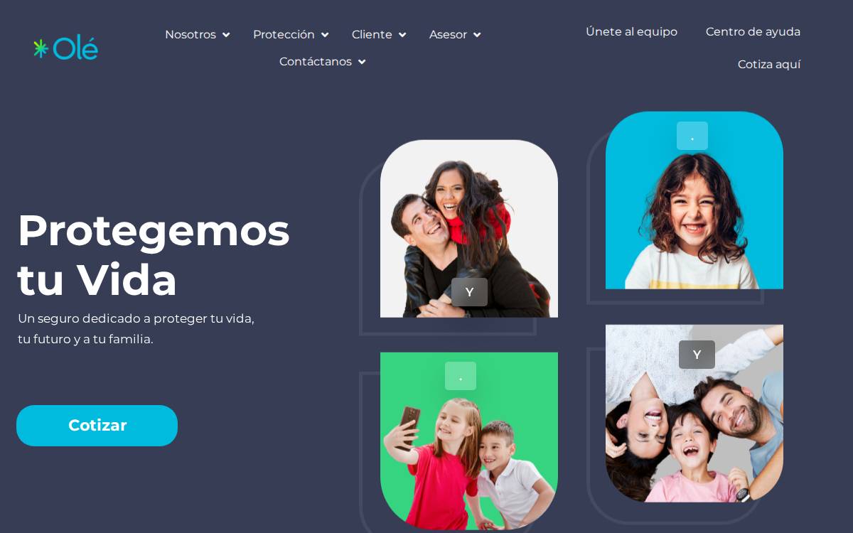 Olelife website preview
