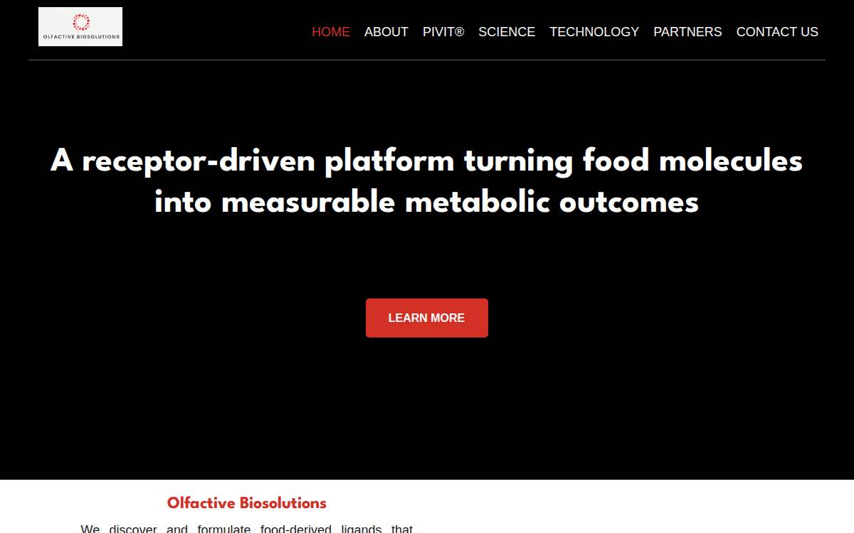 Olfactive website preview
