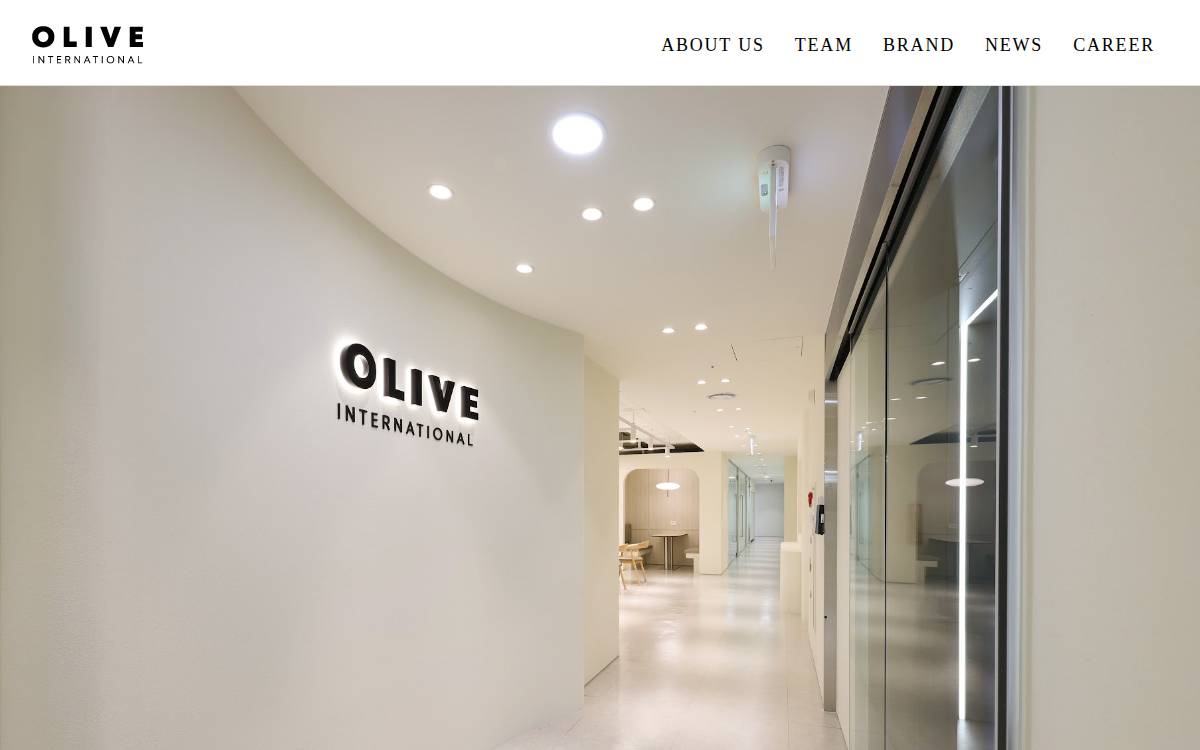Oliveinternational website preview